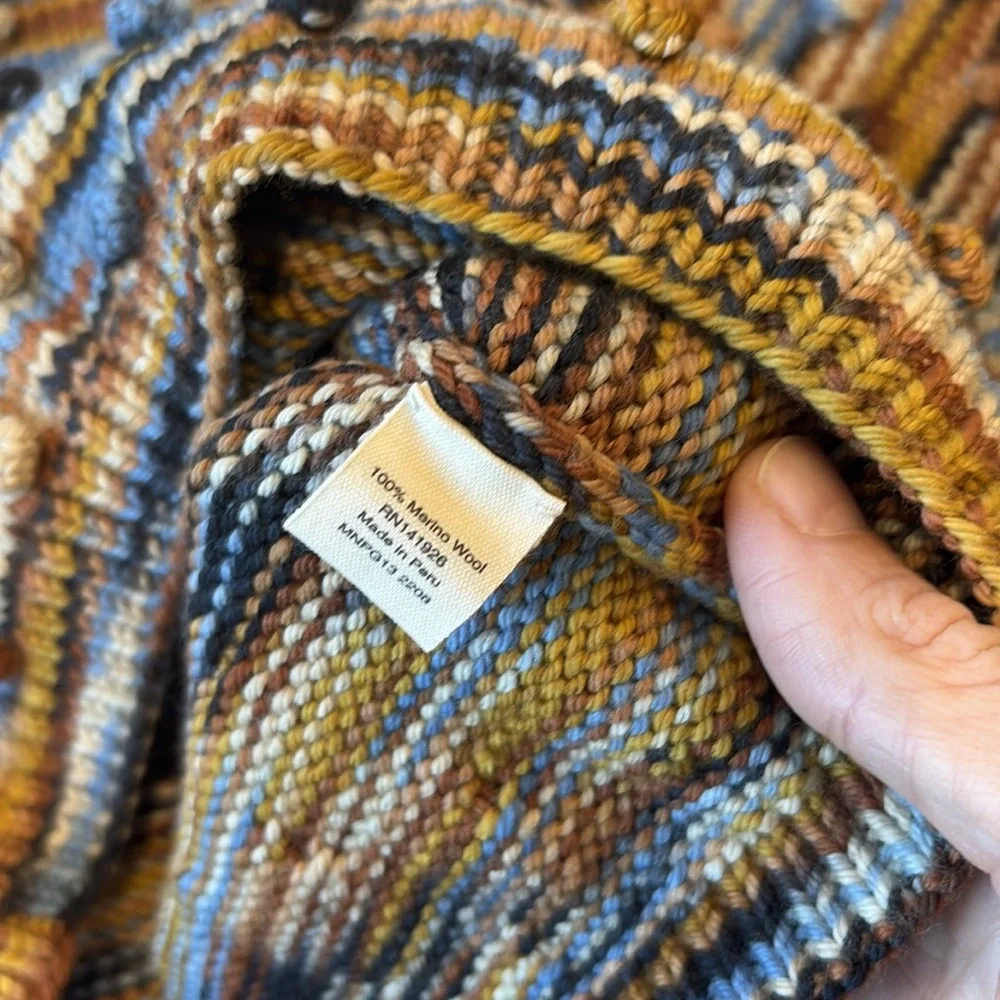 NWT Misha & Puff Kid’s Popcorn Sweater Original Spacedye Sz 4y - Picture 5 of 6